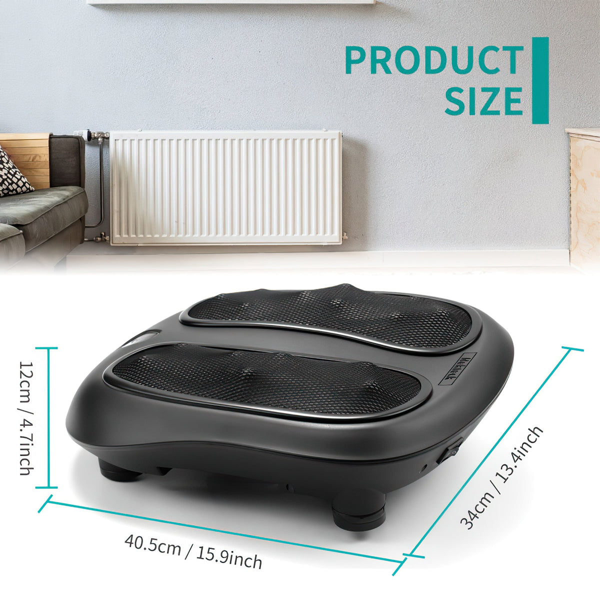 Nekteck Toe-touch Deep Kneading Foot Massager with Heat