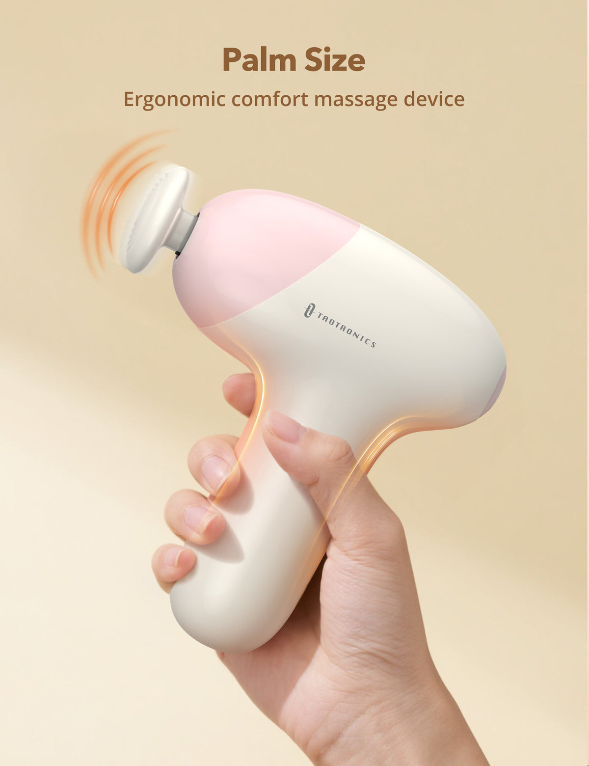 TaoTronics TT-PCA007 Mini Massage Gun, Portable Full Body Massager for Everyday Muscle Relief