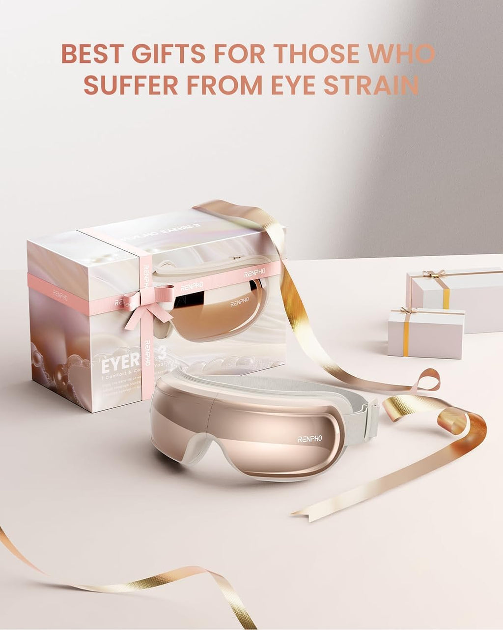 RENPHO Eyeris 3 Eye Massager with Heat and Cooling, Massaging Eye Mask