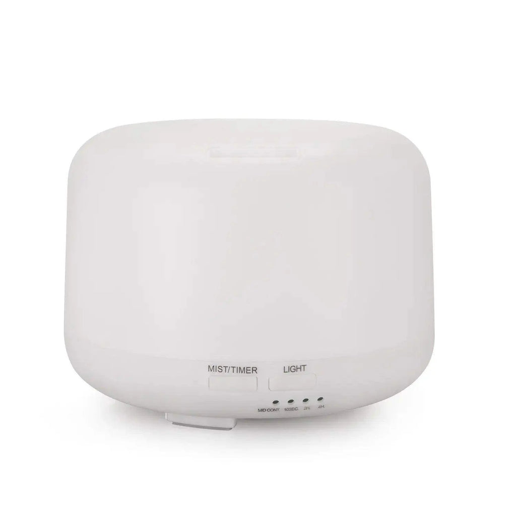 7-Color Ultrasonic Humidifying Essential Oil Diffuser – 350ml, 3 Timer Modes