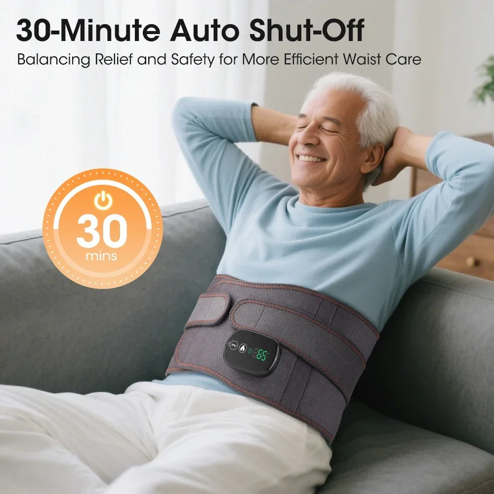 Hailicare Heating Waist Massager Belt | 5000mAh Red Light