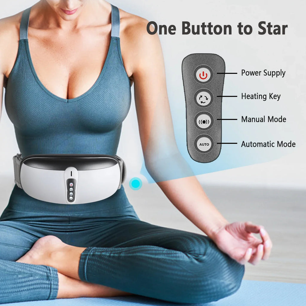 Wireless Slimming Belt Abdominal Massager with Heat