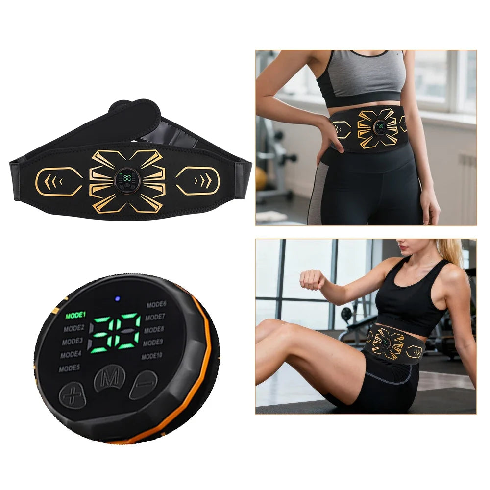 Hailicare EMS Abdominal Toning Belt – 10 Modes, 30 Levels