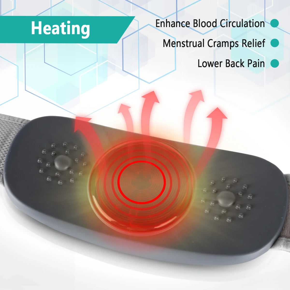 Wireless Slimming Belt Abdominal Massager with Heat