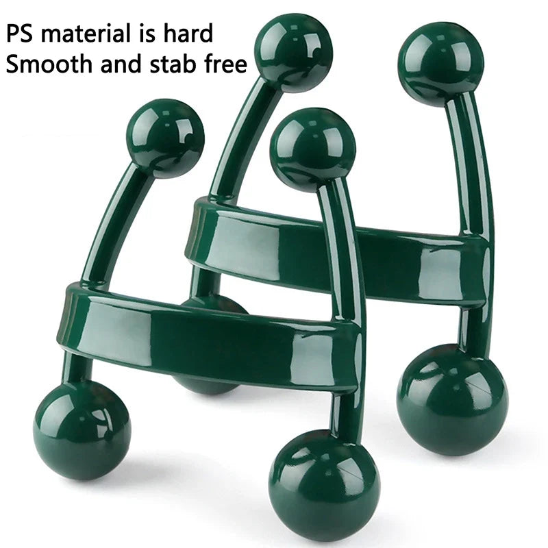 H-Shape Trigger Point Handheld Massager | Back & Body Tool