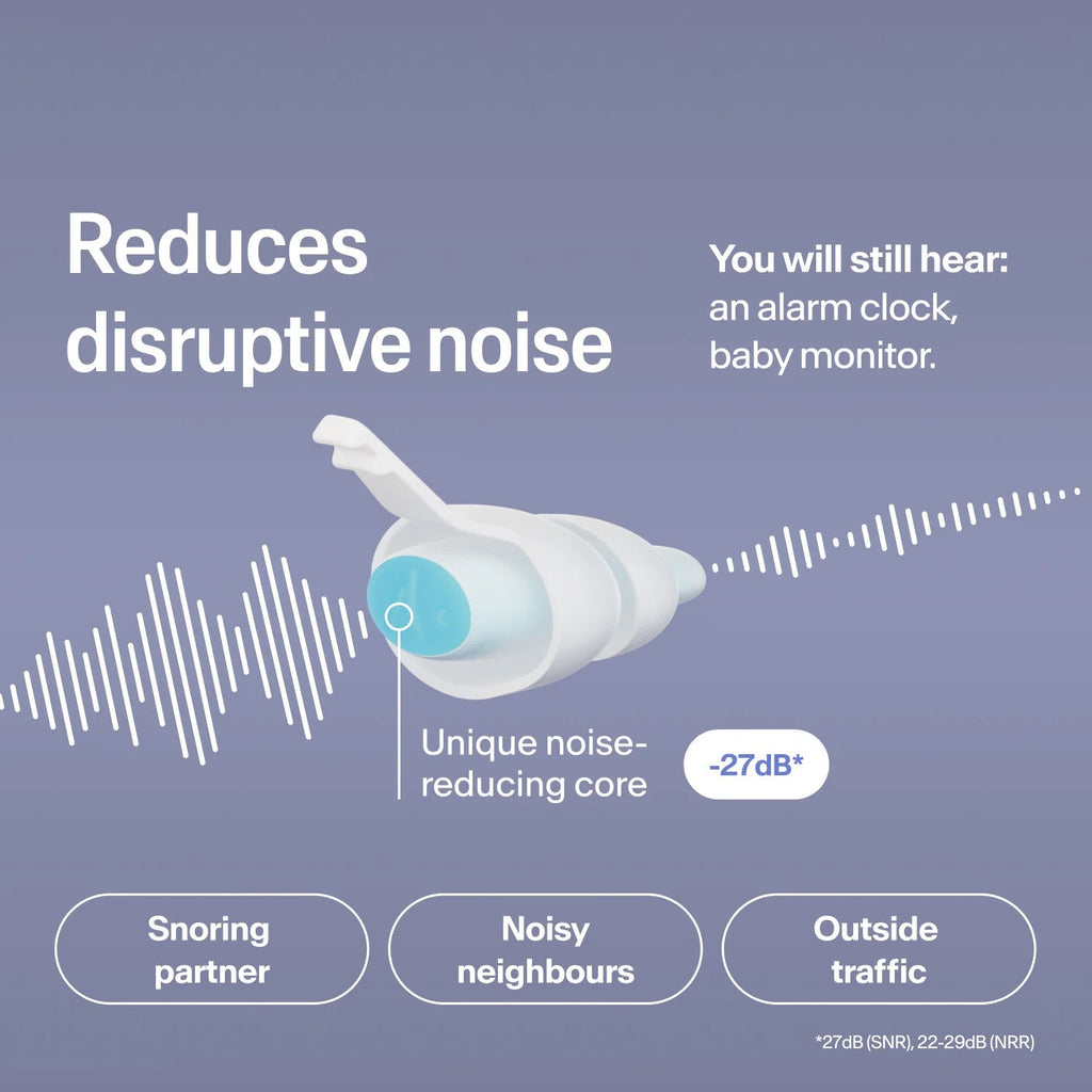 Alpine SleepDeep Reusable Sleeping Earplugs