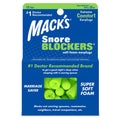 Macks SnoreBlockers™ Soft Foam Ear Plugs (NRR 32 | 12 Pairs)